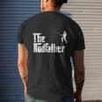 The Rodfather For The Avid Angler And Fisherman Mens Back Print T-shirt Gifts for Him