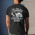 This Family Cruise Has No Control 2023 Mens Back Print T-shirt Gifts for Him