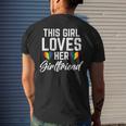 This Girl Loves Her Girlfriend Lesbian Mens Back Print T-shirt Gifts for Him