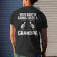 This Guy Is Going To Be A Grandpa Pregnancy Announcement Mens Back Print T-shirt Gifts for Him