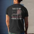 This Is My Pride Flag 1776 American 4Th Of July Patriotic Mens Back Print T-shirt Gifts for Him