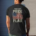 This Is My Pride Flag 4Th Of July Usa Flag Patriotic America Mens Back Print T-shirt Gifts for Him