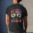 Tie Dye Goodbye 4Th Grade Graduation Hello 5Th Grade Mens Back Print T-shirt Gifts for Him