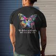 Together Believe In Miracles Fight Cancer In All Color Men's T-shirt Back Print Gifts for Him