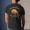 Trumpkin Pie Make Thanksgiving Great Again Mens Back Print T-shirt Gifts for Him