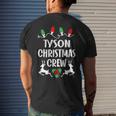 Tyson Name Gift Christmas Crew Tyson Mens Back Print T-shirt Gifts for Him