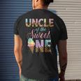 Uncle Of The Sweet One Ice Cream 1St First Birthday Family Mens Back Print T-shirt Gifts for Him