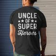 Uncle Super Heroes Superhero Men's T-shirt Back Print Gifts for Him