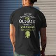 Never Underestimate An Old Man Who's A Vietnam Veteran Men's T-shirt Back Print Gifts for Him