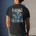 Us Air Force Veteran Proud Cousin Of An Air Force Men's Back Print T-shirt Gifts for Him