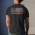 Uss Alabama Ssbn731 Nuclear Submarine American Flag Men's Back Print T-shirt Gifts for Him