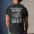 Veteran Of United States Us Army Veteran Father's Day Men's T-shirt Back Print Gifts for Him