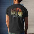 Vinatge Fathers Day Best Papi By Par Golf Gifts For Papi Mens Back Print T-shirt Gifts for Him