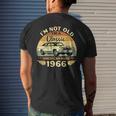 Vintage 1966 Car Birthday Im Not Old Im A Classic 1966 Men's T-shirt Back Print Gifts for Him