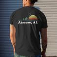 Vintage Atmore Alaska Home Souvenir Print Men's T-shirt Back Print Gifts for Him
