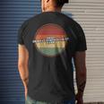 Vintage Best Dermatopathologist Ever Dermatopathology Men's T-shirt Back Print Gifts for Him