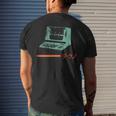 Vintage Electronic Daw - Synthesizer Nerd Retro 80S 80S Vintage Designs Funny Gifts Mens Back Print T-shirt Gifts for Him