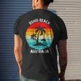 Vintage Family Vacation Australia Bondi Beach Men's T-shirt Back Print Gifts for Him