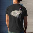Vintage Soap Box Derby Car Mens Back Print T-shirt Gifts for Him