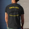 Vmfa-323 Fighter Attack Squadron FA-18 Hornet Jet Men's T-shirt Back Print Gifts for Him