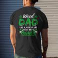 Weed Dad Marijuana 420 Cannabis Thc For Fathers Day For Women Men's Back Print T-shirt Gifts for Him