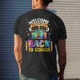 Welcome Back To School Bus Driver 1St Day Tie Dye Men's T-shirt Back Print Gifts for Him