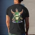 Wisconsins Legendary Hodag Of Rhinelander Mens Back Print T-shirt Gifts for Him