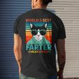 Worlds Best Farter I Mean Father Best Cat Dad Ever Mens Back Print T-shirt Gifts for Him