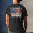 Wwii Remember Pearl Harbor Memorial Day December 7Th 1941 Men's T-shirt Back Print Gifts for Him