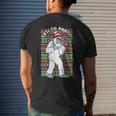 Yeti To The Party Ugly Christmas Sweater Graphic Men's T-shirt Back Print Gifts for Him