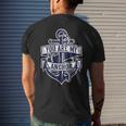 You Are My Anchor Vintage Anchor Graphic And Funny Quote Mens Back Print T-shirt Gifts for Him