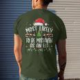 Most Likely To Be Mistaken As An Elf Family Christmas Men's T-shirt Back Print Gifts for Him