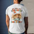 Be Like An Armadillo & Rolls With It Western Life Southern Mens Back Print T-shirt Gifts for Him