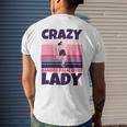 Crazy Banded Palm Civet Lady Men's T-shirt Back Print Gifts for Him