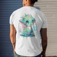 Cute Dragon Dragon Lover Baby Men's T-shirt Back Print Gifts for Him