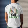 Dad Of The Wild One Zoo Birthday Safari Jungle Animal Mens Back Print T-shirt Gifts for Him