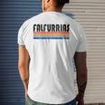 Falfurrias Tx Hometown Pride Retro 70S 80S Style Men's T-shirt Back Print Gifts for Him