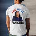 Fani Willis Fan Club Retro Usa Flag American Political Men's T-shirt Back Print Gifts for Him