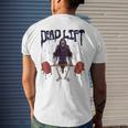 Gym Grim Reaper Deadlift Workout Occult Reaper Men's T-shirt Back Print Gifts for Him
