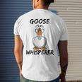 Goose Whisperer - Geese Hunting Stocking Stuffer Gifts Mens Back Print T-shirt Gifts for Him