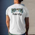 Hardy Bull Skull Music Western Men's T-shirt Back Print Gifts for Him