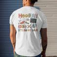 Hooray It’S An Ot Day Occupational Therapy Back To School Men's T-shirt Back Print Gifts for Him