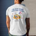 Im Just Here For The Tacos TacosFunny Fourth Of July Tacos Funny Gifts Mens Back Print T-shirt Gifts for Him
