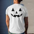 Jack O' Lantern Pumpkin Costumes For Halloween Men's T-shirt Back Print Gifts for Him