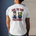 Jail To The Victors On Back Men's T-shirt Back Print Gifts for Him
