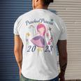Kids 2023 Outfit Girls Princess Happy First Day Of Preschool Mens Back Print T-shirt Gifts for Him