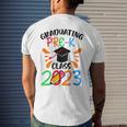 Kids Graduating Prek Class 2023 Funny Prek Graduation Grad Mens Back Print T-shirt Gifts for Him