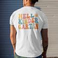Kids Hello Kindergarten - Team Kinder Back To School First Day Mens Back Print T-shirt Gifts for Him