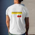 Kids Kids Most Likely To Rule The School Ruler & Apple Mens Back Print T-shirt Gifts for Him