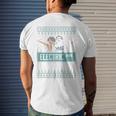 Pardon My Take Electric Avenue Ugly Christmas Sweater Men's T-shirt Back Print Gifts for Him